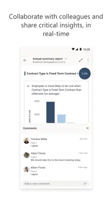 Microsoft Power BI android App screenshot 3