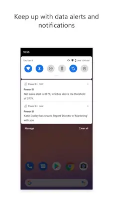 Microsoft Power BI android App screenshot 4